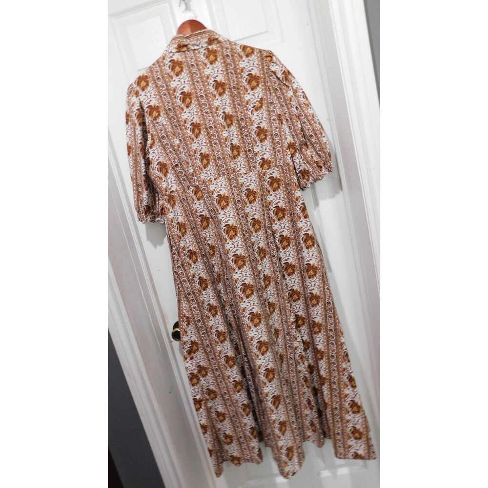 Livro Rosie Shirtdress Cotton Dress Size Large Maxi Woman - Picture 3 of 16